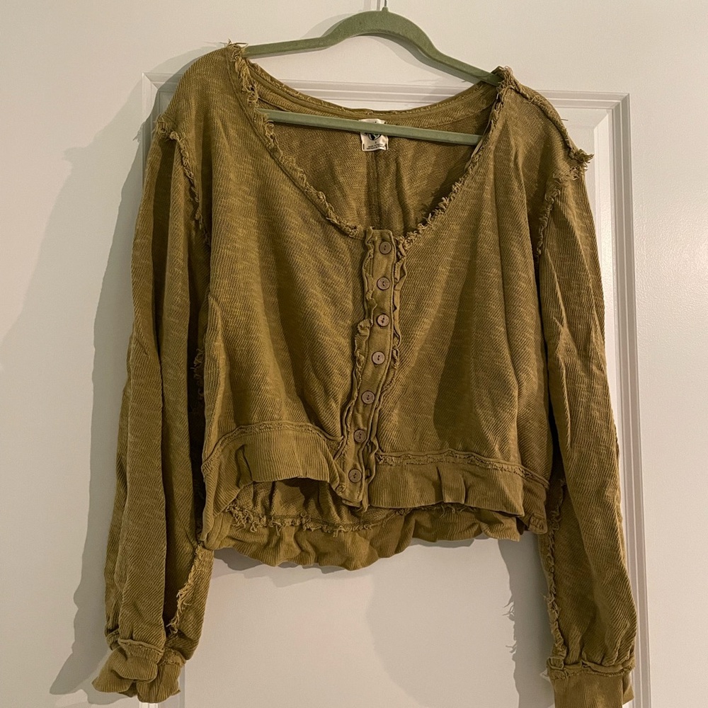 Free People Sweater off the shoulder